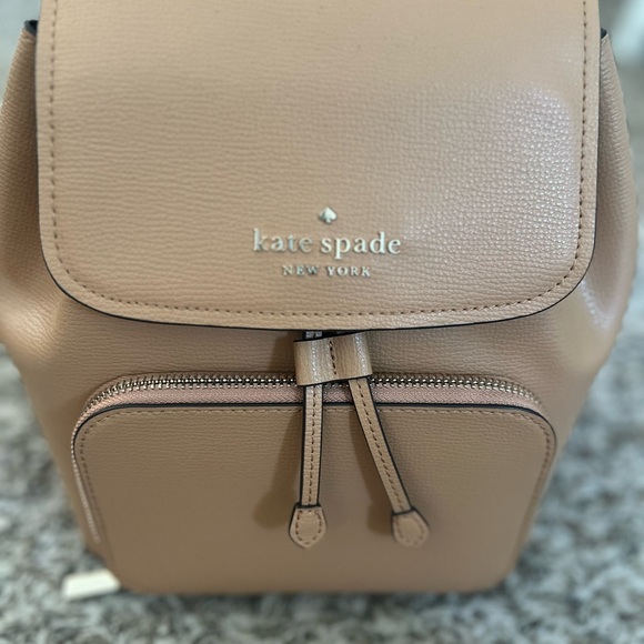 BRAND NEW Kate Spade Tan Leather Backpack